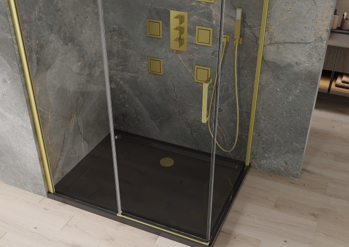 square shower jets